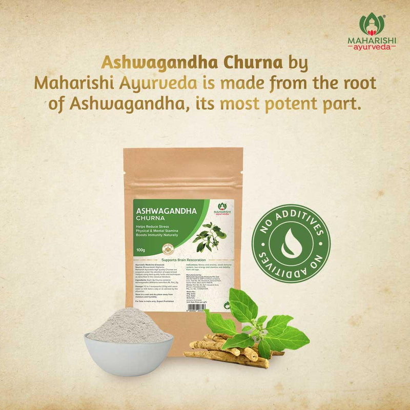 Ashwagandha Churna - For Stress Relief Pack3