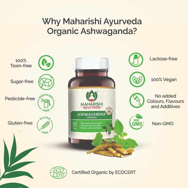Maharishi Ayurveda Ashwagandha 60 Tablets3