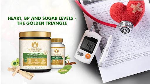 Heart, BP and Sugar Levels - the golden triangle - Maharishi Ayurveda India