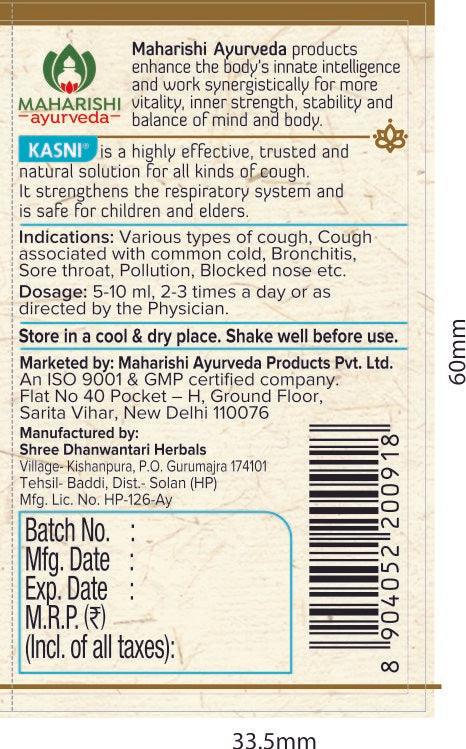 Kasni Cough Syrup (100ml)2