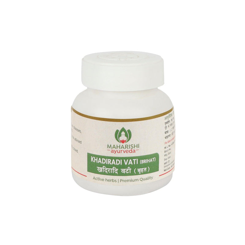 Khadiradi Vati- For Oral Health- 40 Tabs - Maharishi Ayurveda India