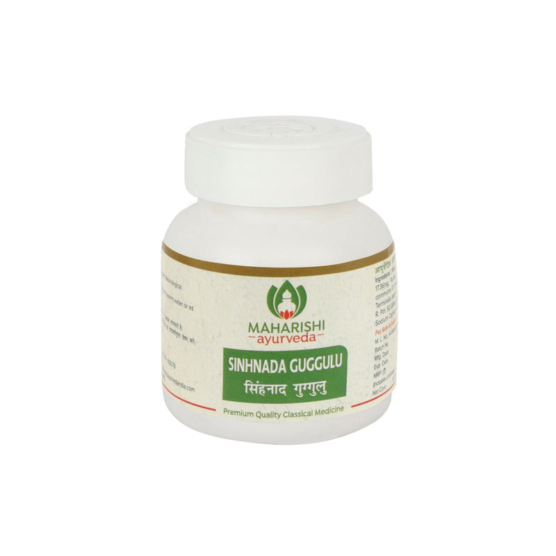 Sinhnada Guggulu- For Join Pain and Inflammation (60 Tabs) - Maharishi Ayurveda India