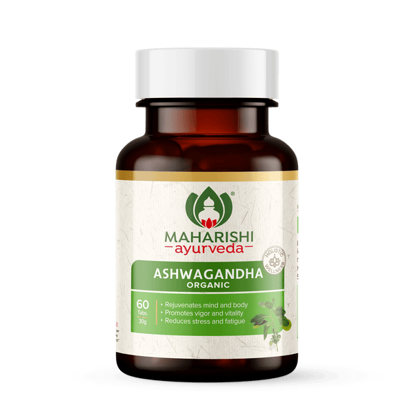 Ashwagandha Tablets- For boosting strength and relieving stress - Maharishi Ayurveda India
