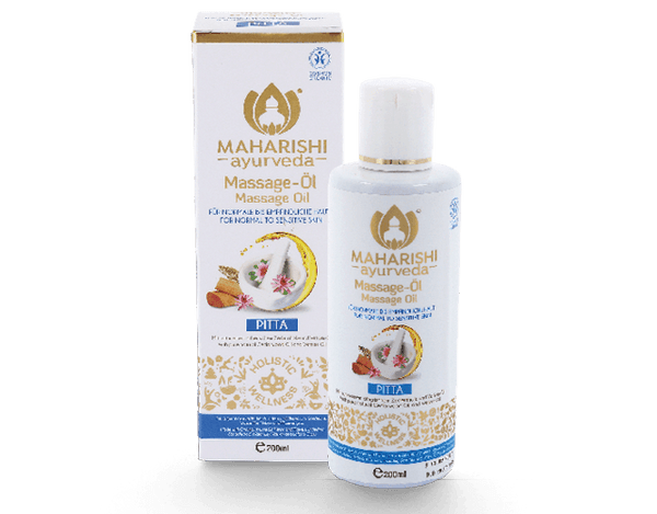 Pitta Massage Oil - For normal to sensitive skin (200 ml) - Maharishi Ayurveda India
